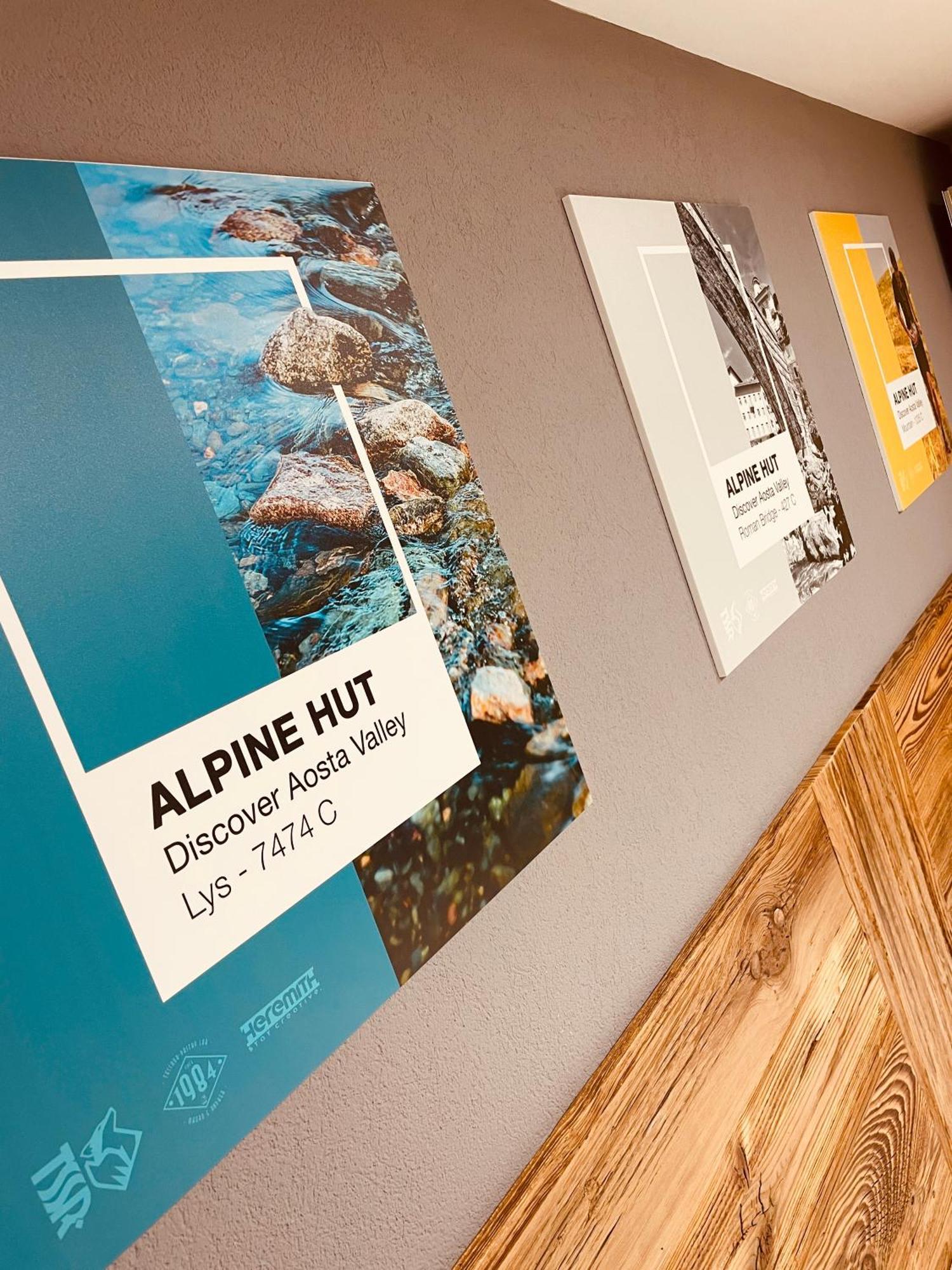 Ferienwohnung Alpine Hut Pont-Saint-Martin Exterior foto